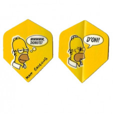 The Simpsons Dart Fly Set Homer Donuts