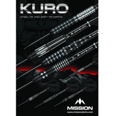 Mission Wandposter A2 Kuro