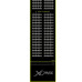 XQMax Checkout Dartmatte Dartteppich 285 x 60cm Schwarz Grün