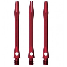 Aluminium Dart Schäfte Medium 2BA 45mm Rot