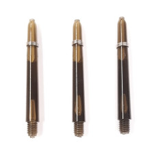 Dart Shaft Stem Schäfte 41mm Medium 2BA Smoke Brown