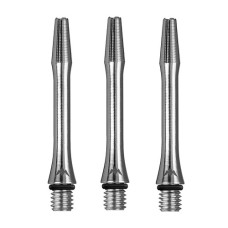 Mission Alicross Dart Stem Shaft Schäfte aus Alu Silber Tweenie 34mm