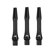 Mission Alicross Dart Stem Shaft Schäfte aus Alu Schwarz Kurz 27mm