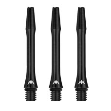 Mission Alicross Dart Stem Shaft Schäfte aus Alu Schwarz Tweenie 34mm