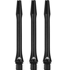 Mission Alicross Dart Stem Shaft Schäfte aus Alu Schwarz Medium 41mm