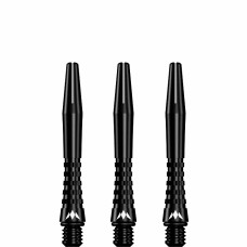 Mission Atom13 Dart Stem Shaft Schäfte aus Alu Kurz 35mm Schwarz