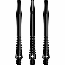 Mission Atom13 Dart Stem Shaft Schäfte aus Alu Medium 47mm Schwarz