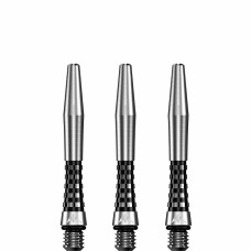 Mission Atom13 Dart Stem Shaft Schäfte aus Alu Kurz 35mm Silber