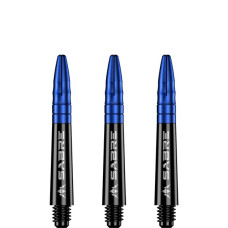 Mission Sabre Polycarbonate Alu-Top Schäfte Kurz 2BA 36mm Schwarz Blau