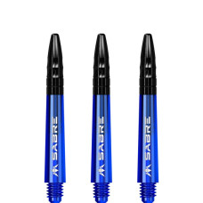 Mission Sabre Polycarbonate Alu-Top Schäfte Tweenie 2BA 40mm Blau Schwarz