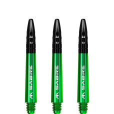 Mission Sabre Polycarbonate Alu-Top Schäfte Tweenie 2BA 40mm Grün Schwarz