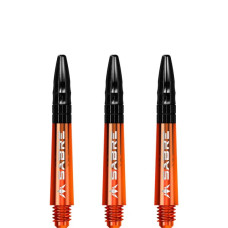 Mission Sabre Polycarbonate Alu-Top Schäfte Kurz 2BA 36mm Orange Schwarz