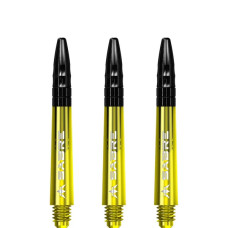 Mission Sabre Polycarbonate Alu-Top Schäfte Tweenie 2BA 40mm Gelb Schwarz