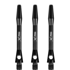 XQMax Aluminium Dart Schäfte 2BA Tweenie 41mm Schwarz