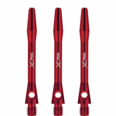 XQMax Aluminium Dart Schäfte 2BA Tweenie 41mm Rot