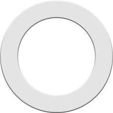 Dartscheibe Schutzring Auffangring Catchring Surround Weiss