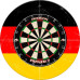 Dartscheibe Schutzring Auffangring Surround Deutschland