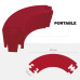 Designa Klik Dartscheibe Auffangring Board Surround Rot 4-Teilig
