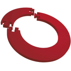Designa Klik Dartscheibe Auffangring Board Surround Rot 4-Teilig