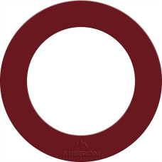 Mission Dartscheibe Schutzring Auffangring Surround Logo Rot
