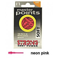 Strong Master Points 2BA Softdart Spitzen 100er Neon Pink