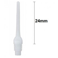 Bull's Keypoint Dartpfeile Spitzen 2BA 100er Weiss