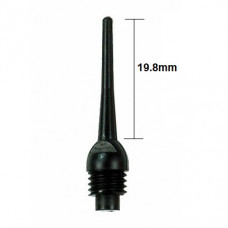 Bull's Keypoint Dartpfeile Spitzen 100er 8mm Grossgewinde Schwarz