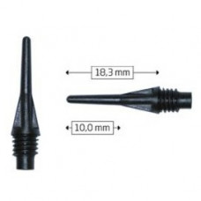 Bull's Star Tips Dartpfeile Spitzen 100er Schwarz