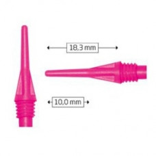 Bull's Star Tips Dartpfeile Spitzen 100er Pink