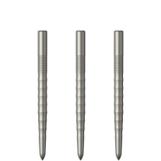 Mission Ripple Grip Stahldart Spitzen Dart Points 32mm Silber