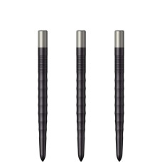 Mission Ripple Grip Stahldart Spitzen Dart Points 32mm Schwarz