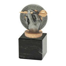 Dartpokal Wanderpokal Dart Pokal aus Marmor 15 cm