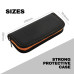 Designa Fortex Dart Etui Wallet Darttasche Midi Schwarz Orange