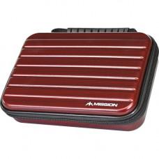 Mission ABS Dart Wallet Dartkoffer Dartetui Bordeauxrot Gross