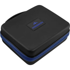 Mission Freedom Luxor Wallet Dartkoffer Dartetui Schwarz Blau XXL
