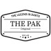 THE PAK Darttasche Dartetui Leder Edition Schwarz