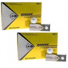 30 x Dunlop DDH Deep Distance Golfbälle 50% Aktion