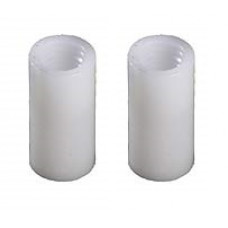 Billardqueue Ferrule aus PVC für M8 12mm Schraubleder 2er
