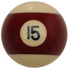 Pool Billard Ersatzkugel 57mm Nummer 15 