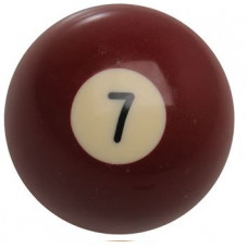 Pool Billard Ersatzkugel 48mm Nummer 7