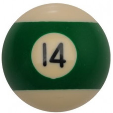 Pool Billard Ersatzkugel 57mm Nummer 14 