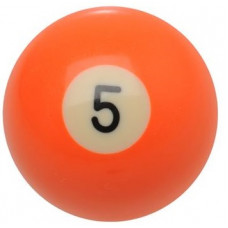 Pool Billard Ersatzkugel 57mm Nummer 5 