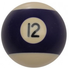 Pool Billard Ersatzkugel 48mm Nummer 12 