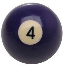 Pool Billard Ersatzkugel 48mm Nummer 4