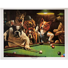 Billard Wandposter Arthur Sarnoff The Hustler