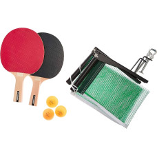 Dunlop Rage Tischtennisset mit 2 Schlägern Bällen und Netz
