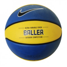 Nike Baller Basketball Grösse 7 Blau/Gelb