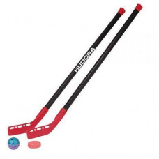 Hudora Streethockeyset Junior Komplett mit Puck und Ball