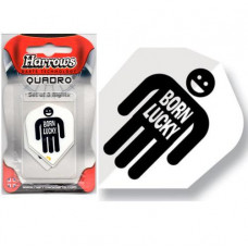 Harrows Dart Flights Flys Quadro Born Lucky