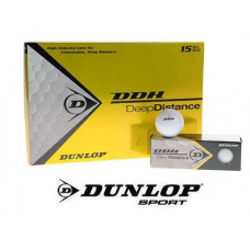 15 x Dunlop DDH Deep Distance Golfbälle